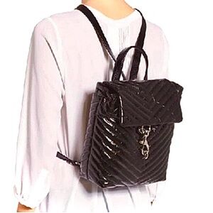 Rebecca Minkoff NEW Edie Flap Quilted
Crinkled Leather